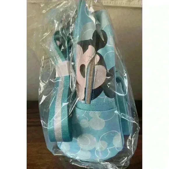 NWT WondaPOP Vegan Leather Disney Mini Backpack Micky Mouse Blue new in packagin - Picture 3 of 6